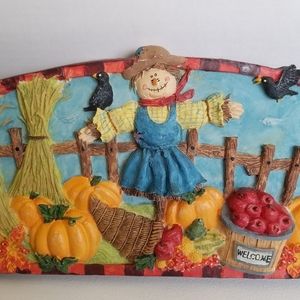 Halloween Fall Harvest Foam Semi Circle Over Door